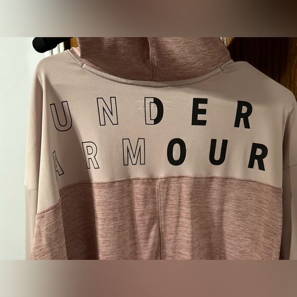 Under Armour Dusty Rose Athletic/Athleisure Hoodie - Picture 4 of 4